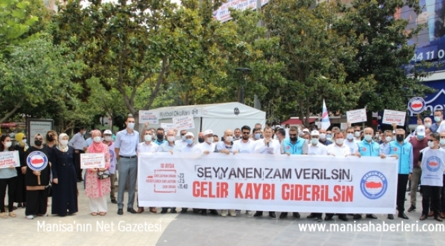 Memur-Sen üyeleri meydanlara indi