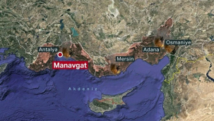 Mersin-Antalya kara yolu yangında nedeniyle kapatıldı