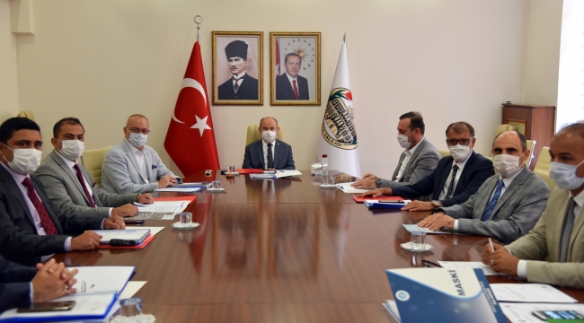 Muradiye OSB ve Soma devlet hastanesi altyapısı toplantısı 