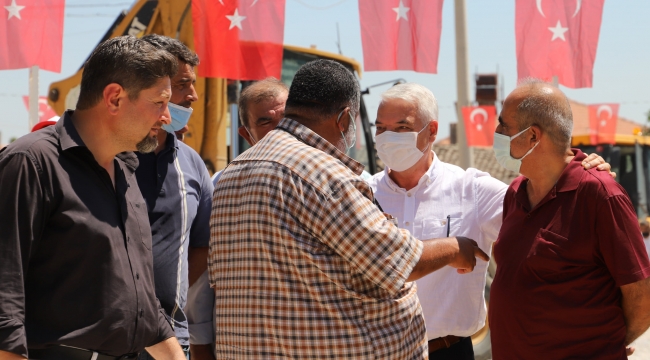 Mütevelli çarşı Cami'nin temeli atıldı