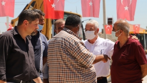 Mütevelli çarşı Cami'nin temeli atıldı