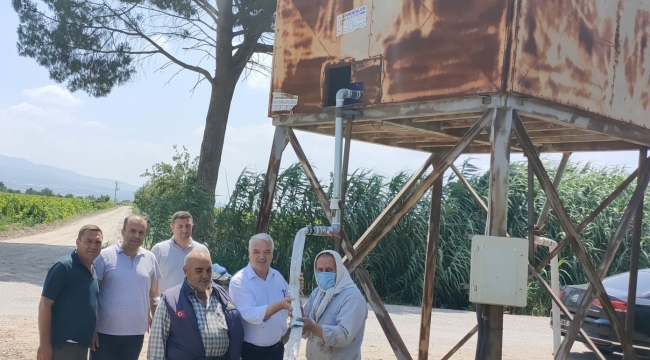 Mütevelli'deki Çiftçi ve Üreticiler Suya Kavuştu