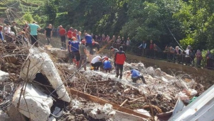 Rize'de sel felaketinde ölenlerin sayısı 5'e çıktı