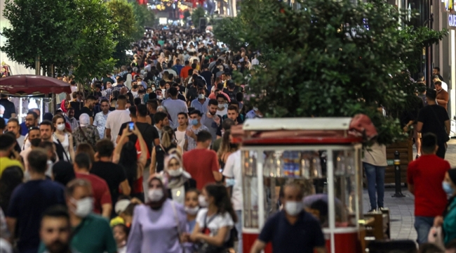 Türkiye, 83 milyon nüfusuyla 235 ülke arasında 19'uncu sırada