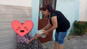 Yardımsever bağışladı CHP'li kadınlar yoksullar dağıttı