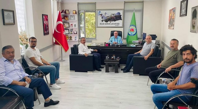 Ziyarette tarımın sorunları konuşuldu