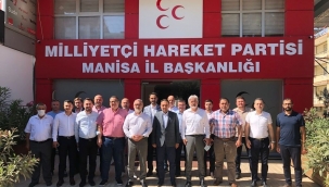 AKP ve MHP yöneticileri MHP'de buluştu