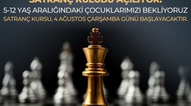 Alaşehir belediyesi satranç kulübü açılıyor