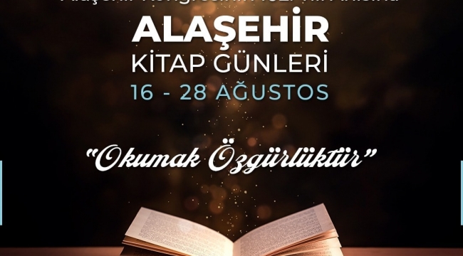 Alaşehir'de kitap günleri