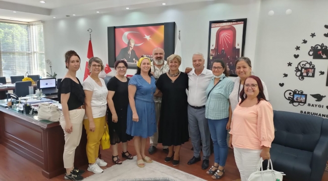 Başkan Bilgin'e CHP kadın kollarından destek