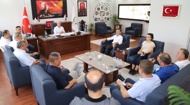Başkan Bilgin, öncülük etti, Saruhanlı tek yürek oldu