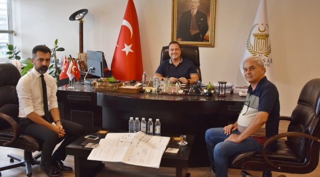 Başkan Dutlulu, Seyitahmet mahallesi muhtarlarıyla buluştu