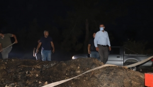 Başkan Öküzcüoğlu''Yangını burada durduracağız''