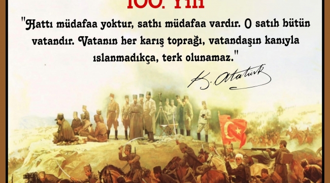 Bilgin'den Sakarya meydan muharebesi kutlaması