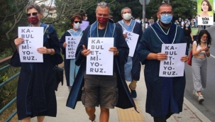 Boğaziçi Üniversitesi'nde kayyum direnişi sürüyor.