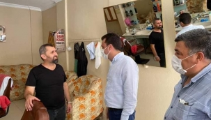 CHP'liler esnaf ziyaretinde