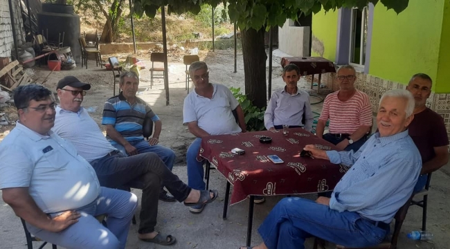 CHP'lilerin Turgutlu'da mahalle toplantıları sürüyor