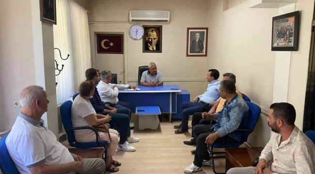 Çiftçilerin taleplerini ilettiler