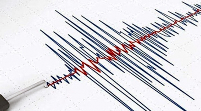 Eğe denizinde 5.5 büyüklüğünde deprem
