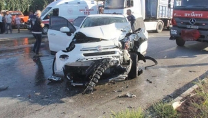 Kula'da zincirleme trafik kazası