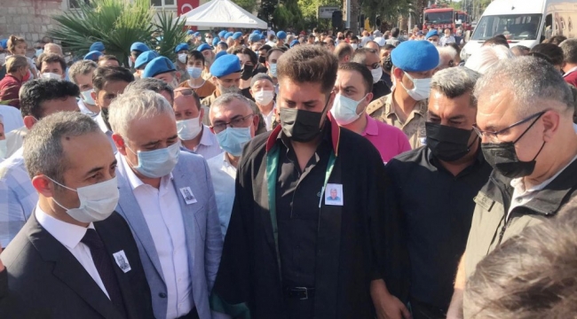 Şehit orman işçisi için Kırkağaç'ta tören