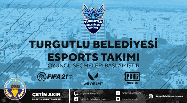 Turgutlu Belediyesi Manisa'nın ilk ve tek belediye Esports takımını kuruyor