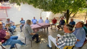 Turgutlu'da CHP'lilerin mahalle ziyaretleri hızlandı