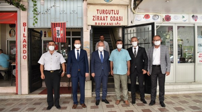 Vali Yaşar Karadeniz Turgutlu'da