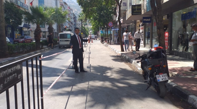Yollar kapatıldı Manisa'da trafik keşime keş oldu
