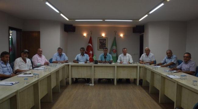 Ziraat odaları başkanları üzüm taban fiyatını 16.50 olarak açıkladı