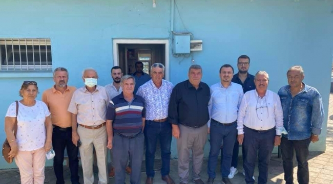 Ziyarette çiftçilerin sorunları masaya yatırıldı