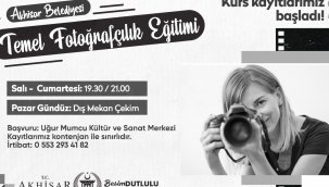 Akhisar belediyesi beş dalda kurs açıyor