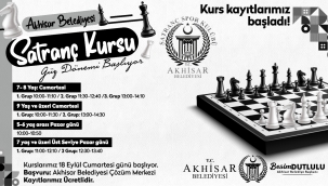 Akhisar belediyesi santraç kursu açıyor
