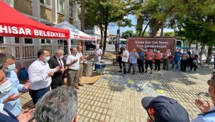 Akhisar'da Akhisar'lı şehitler için lokma hayrı 