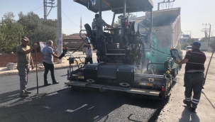 Akhisar sokak-sokak asfaltlanıyor