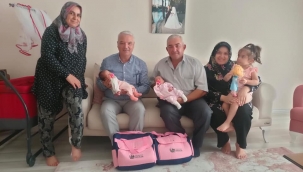 Başkan Bilgin'den 'hoş geldin bebek' ziyareti