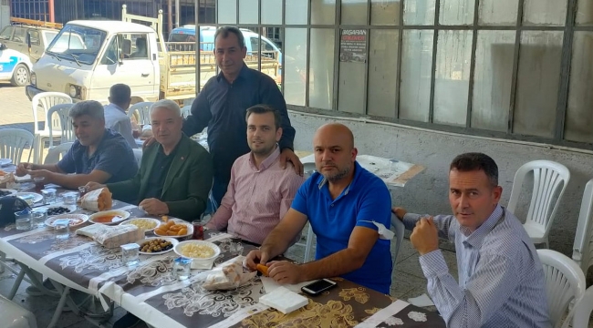 Başkan Bilgin esnafı yalnız bırakmadı