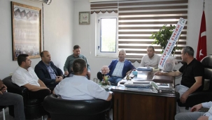 Başkan Bilgin esnafların bayramını kutladı