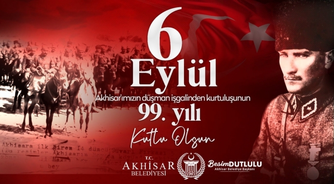 Başkan Dutlulu 'çekilen acıları unutmayacağız'