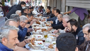 Başkan Dutlulu esnaflarla kahvaltıda buluştu