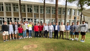 Başkan Dutlulu,sezon öncesi basketbolcularla buluştu