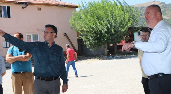 Başkan Öküzcüoğlu çalışmaları denetledi