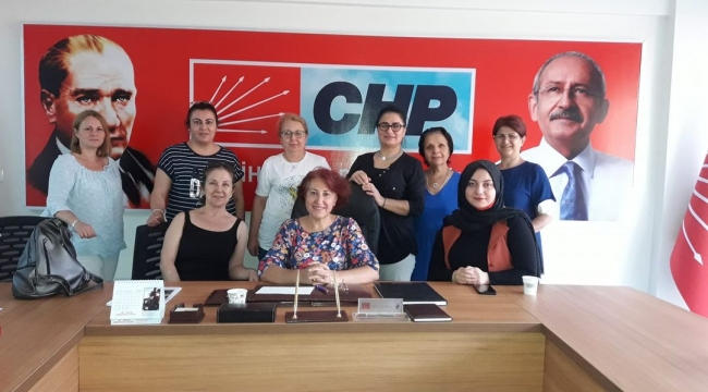 CHP Ağrı Eleşkirt kadın kolları Salihli'de