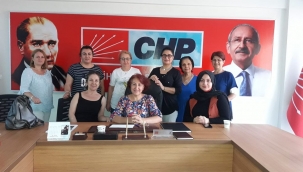 CHP Ağrı Eleşkirt kadın kolları Salihli'de