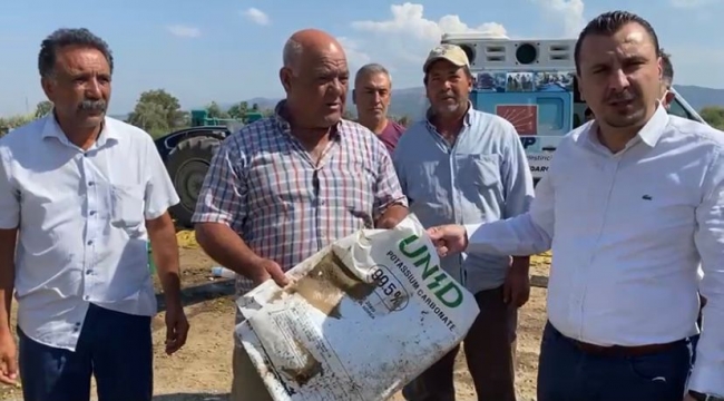 CHP'li Başevirgen" Gübredeki yangını söndürün"