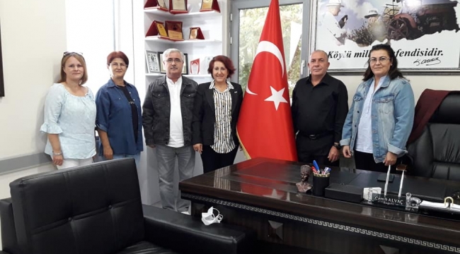 CHP Salihli kadın kollarında ziyaretler