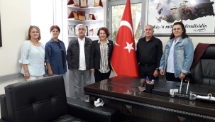 CHP Salihli kadın kollarında ziyaretler