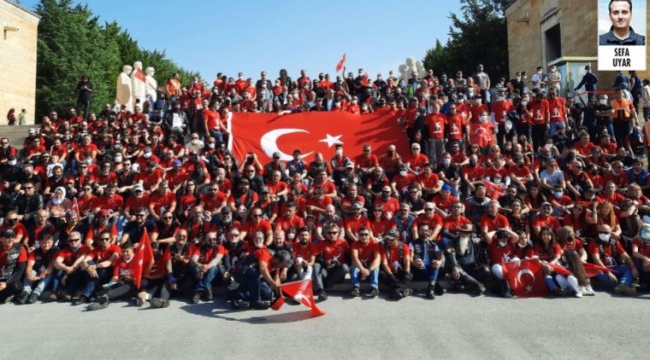 Gaziler Anıtkabir'e koştu