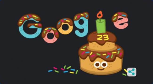 Google 23 yaşında