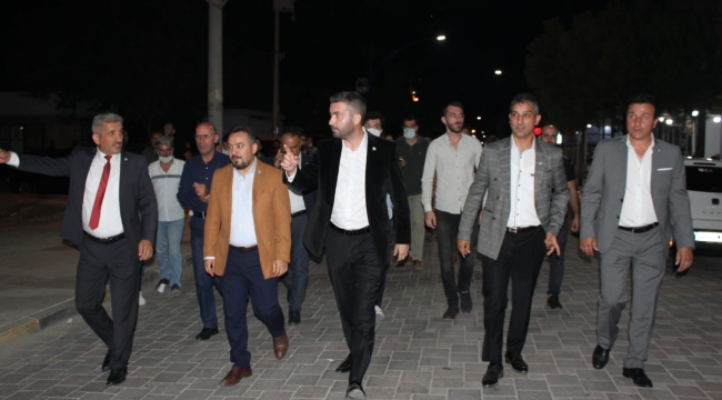 İYİ Parti'ler Fevzi Çakmak mahallesinde 